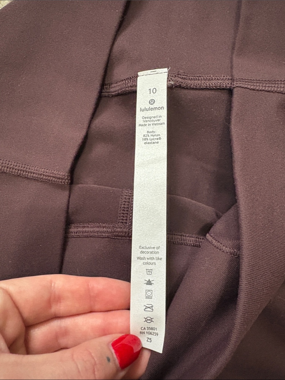 Lululemon Wunder Under Hi-Rise Tight *28" In Black Satin - Picture 2 of 7